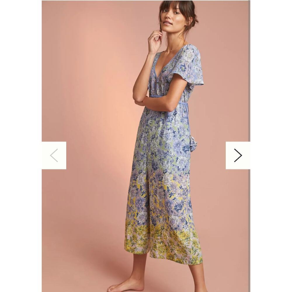 Anthropologie Romerio Sleep Floral Jumpsuit‎ Size: XS